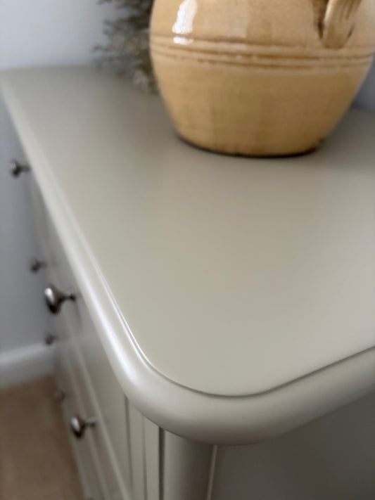 Painted Pine Chest of Drawers – Cute, Clean & Full of Personality