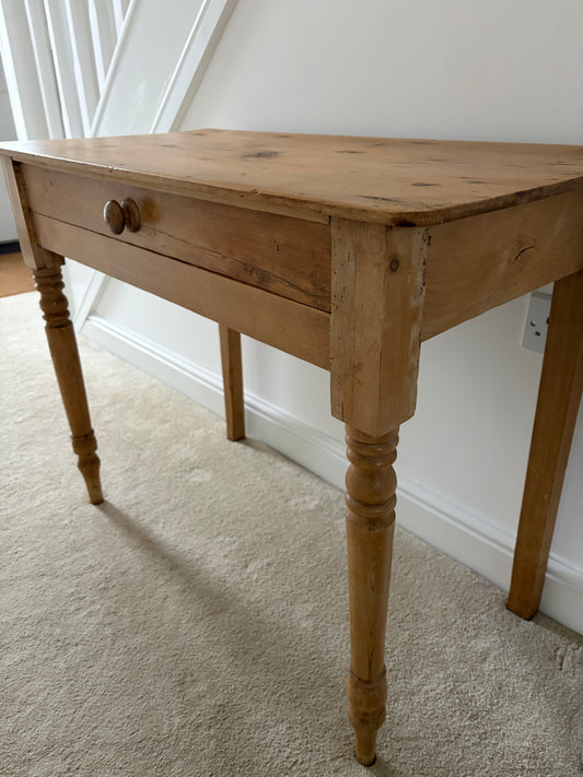Antique Pine Hall Table