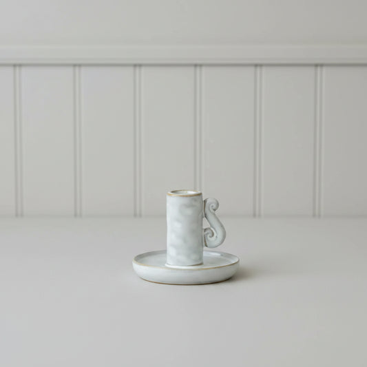 Ceramic Candle Holder Gaverne Mizzle | Candlestick Holder