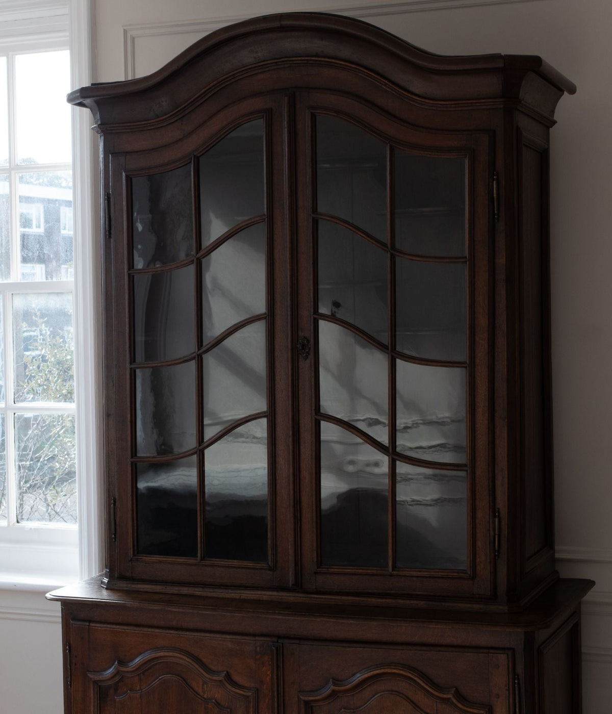 French Oak Buffet à Deux Corps, Louis XV Period