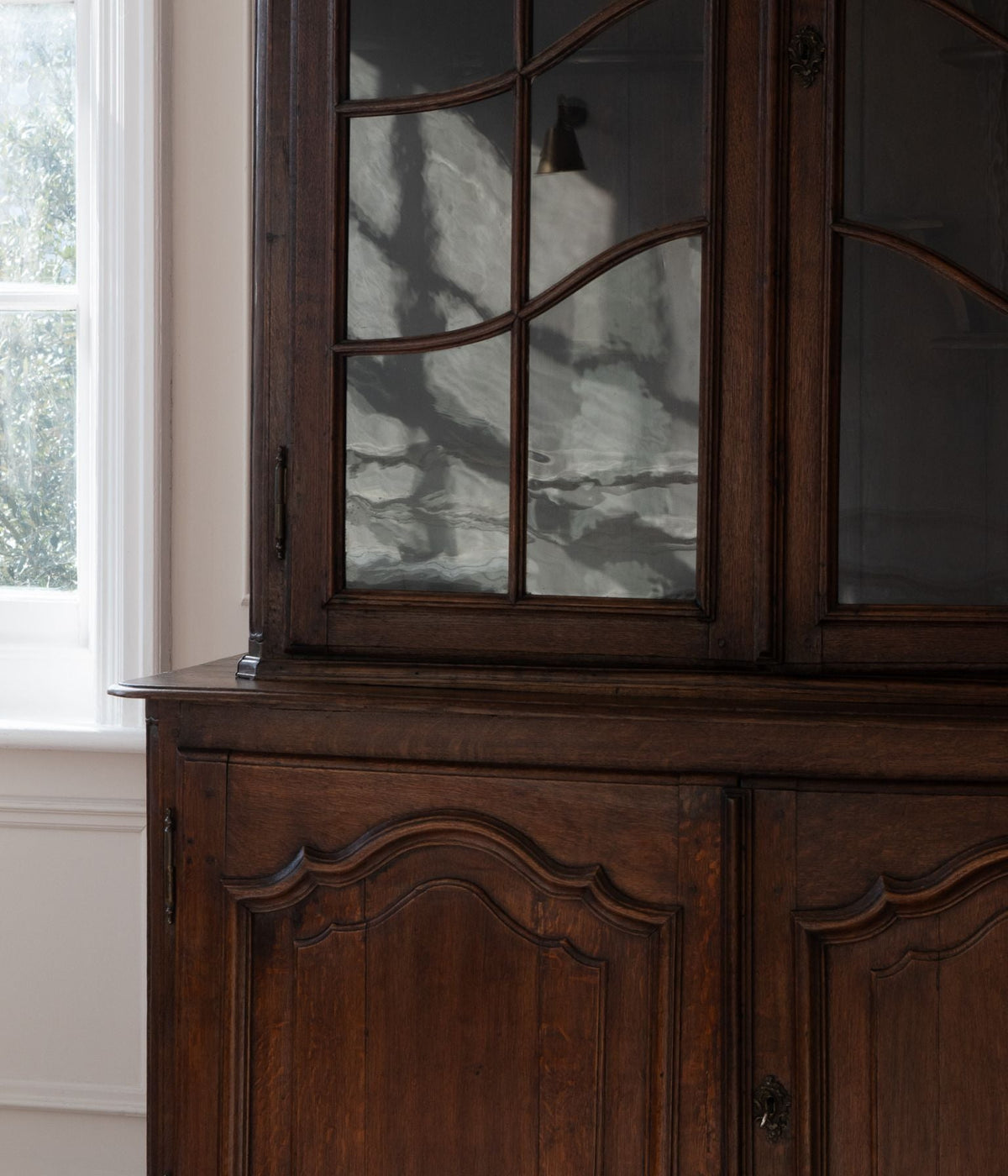 French Oak Buffet à Deux Corps, Louis XV Period