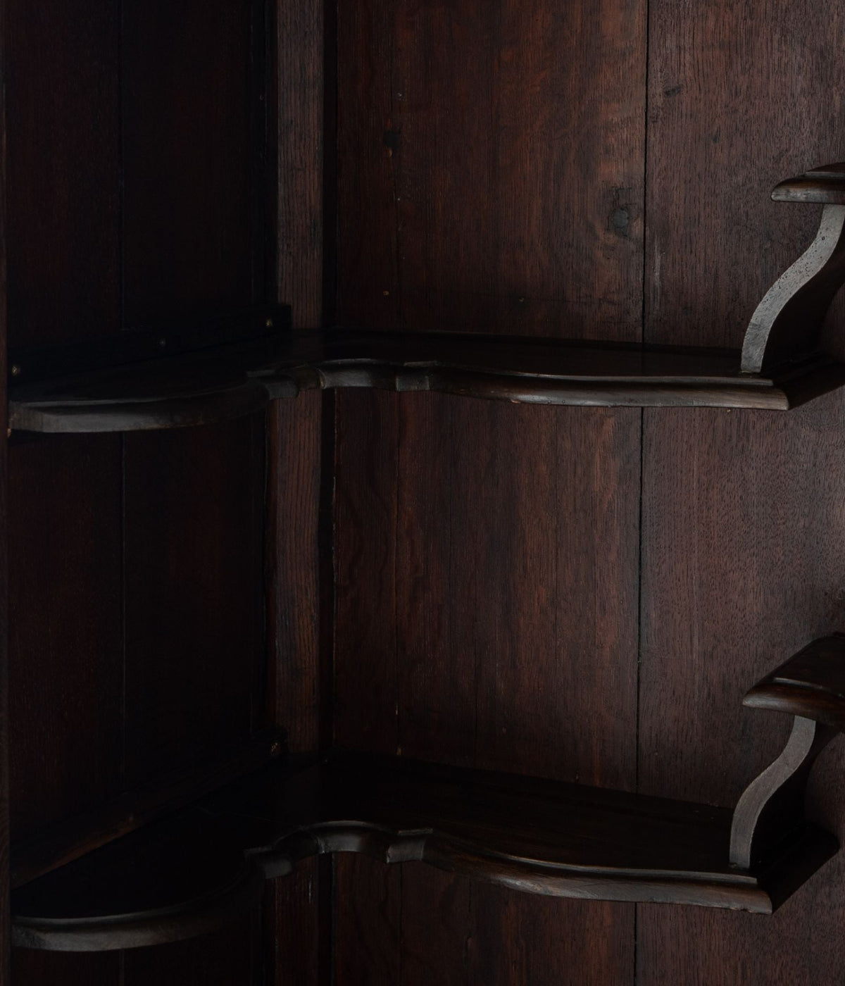 French Oak Buffet à Deux Corps, Louis XV Period