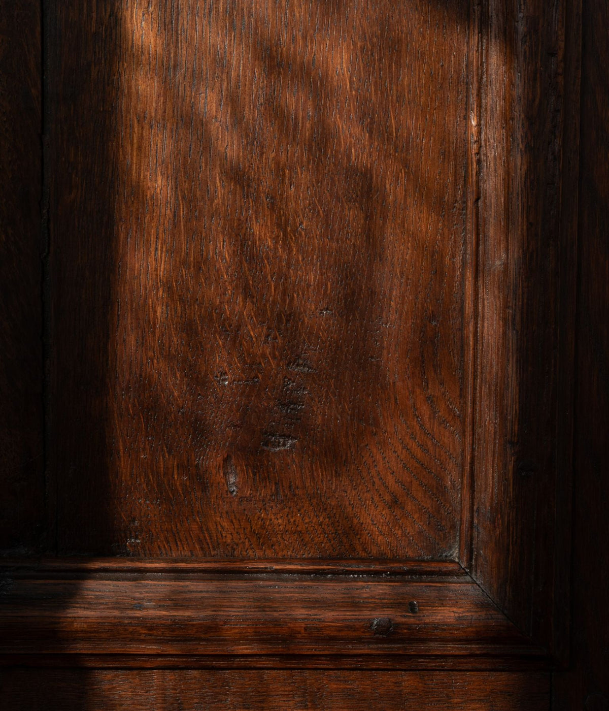 French Oak Buffet à Deux Corps, Louis XV Period