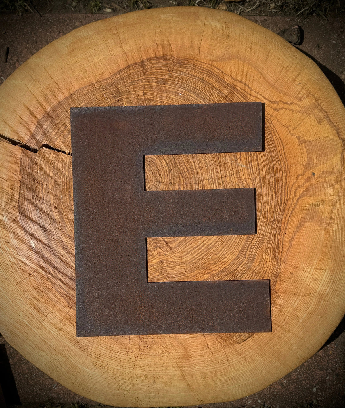 Rusty Metal Letters , Signs For The Home And Garden A–Z | Fat Font 5" Lettering