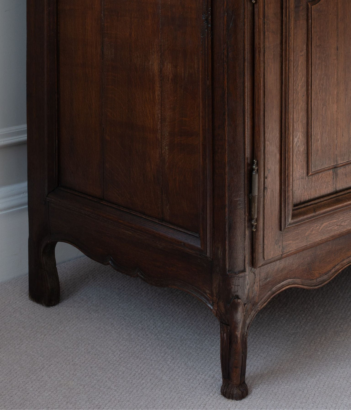 French Oak Buffet à Deux Corps, Louis XV Period