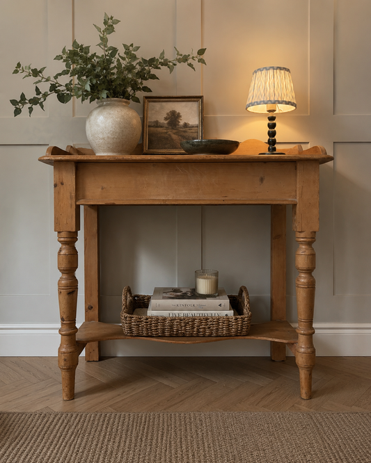 Antique Pine Hall Table | Washstand