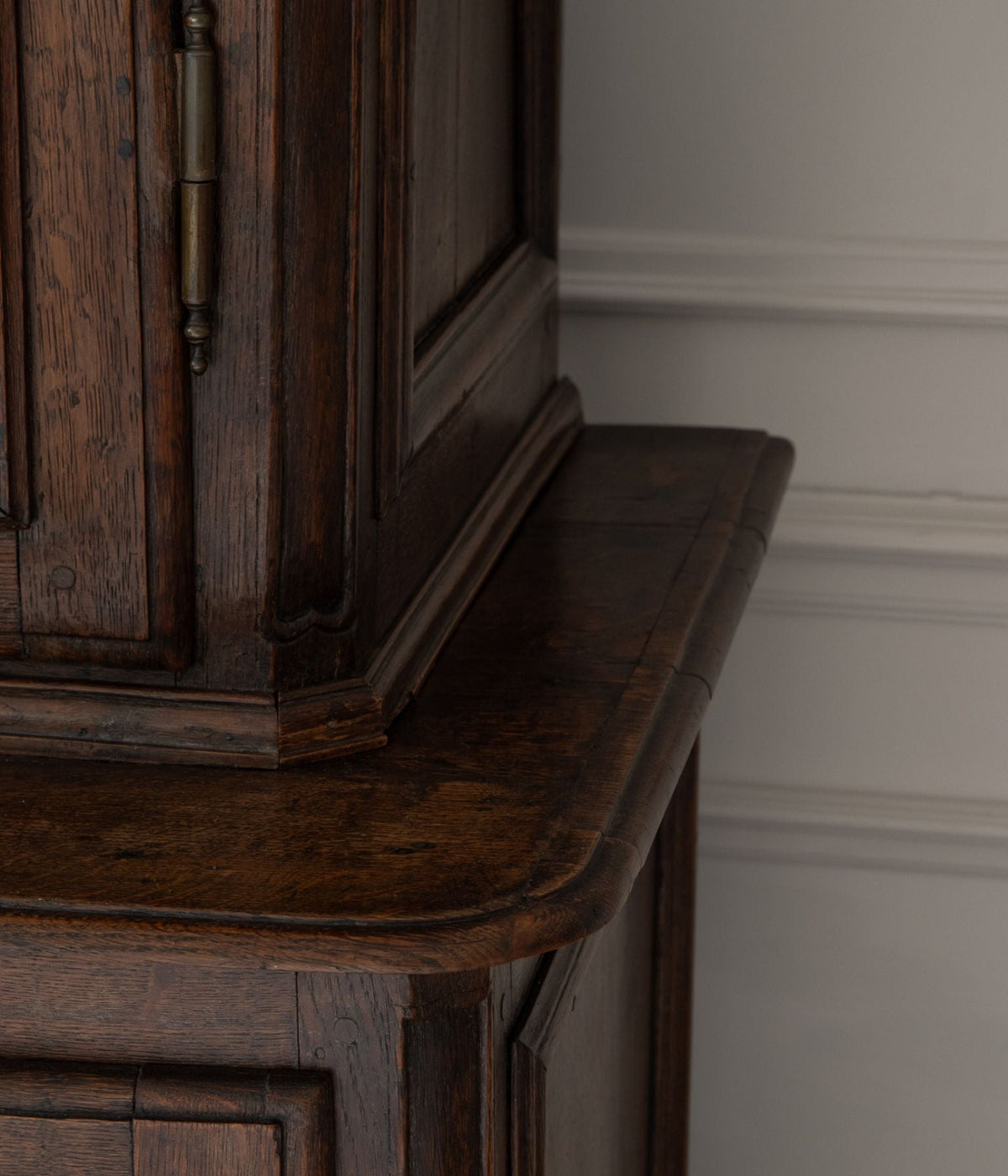 French Oak Buffet à Deux Corps, Louis XV Period