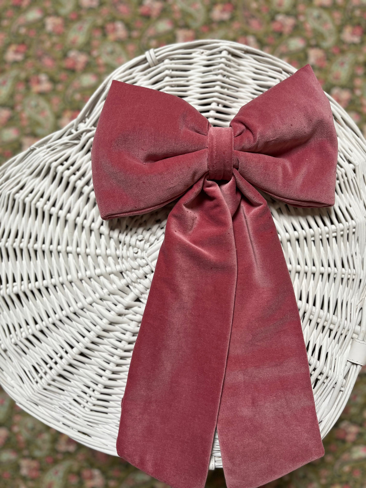 Luxury velvet Bow