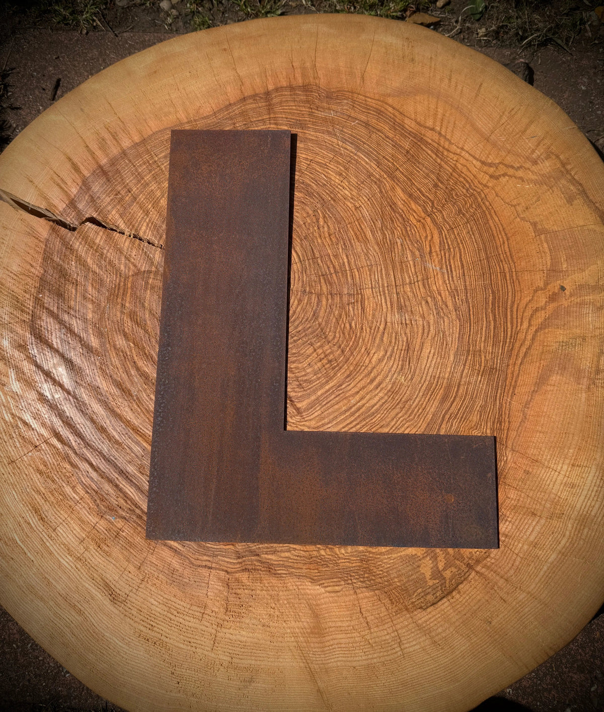 Rusty Metal Letters , Signs For The Home And Garden A–Z | Fat Font 5" Lettering