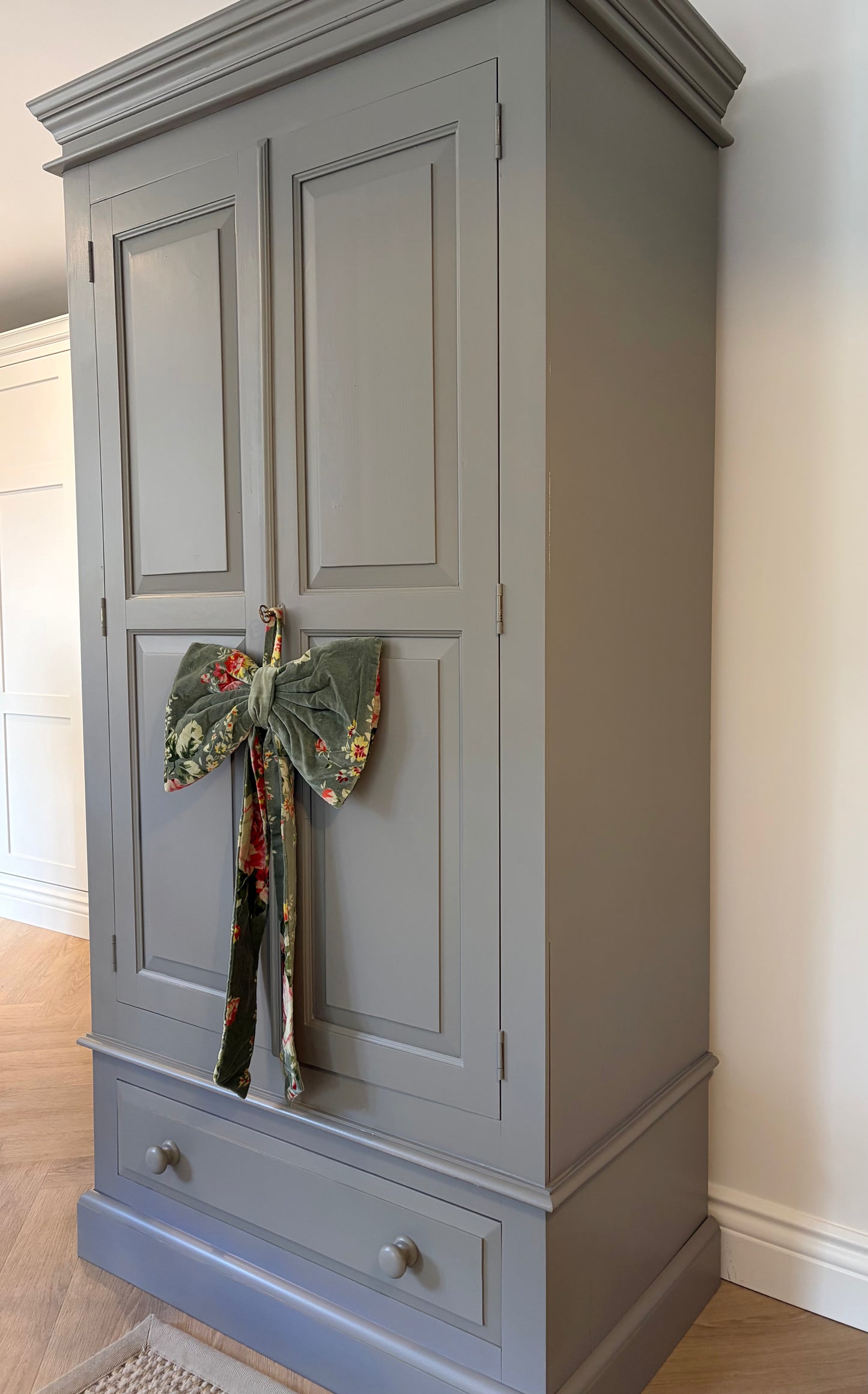 Painted Wardrobe/Linen Cupboard