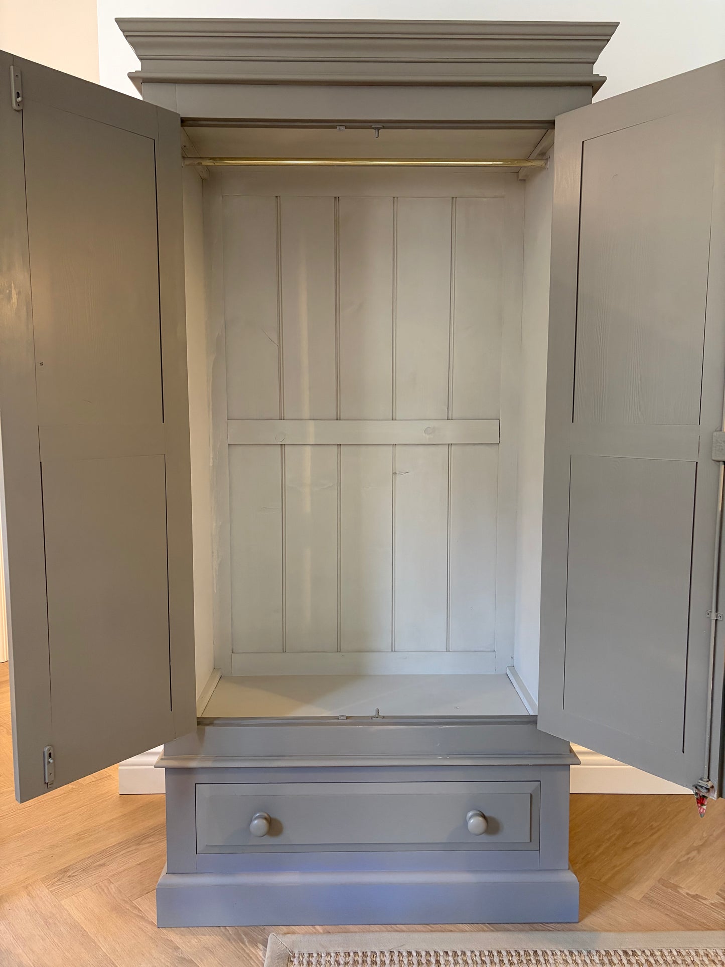 Painted Wardrobe/Linen Cupboard