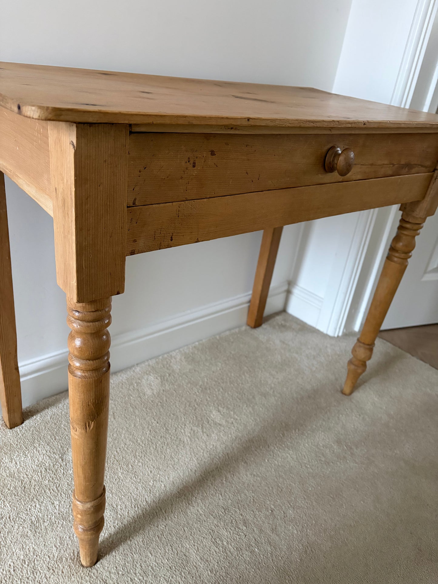 Antique Pine Hall Table