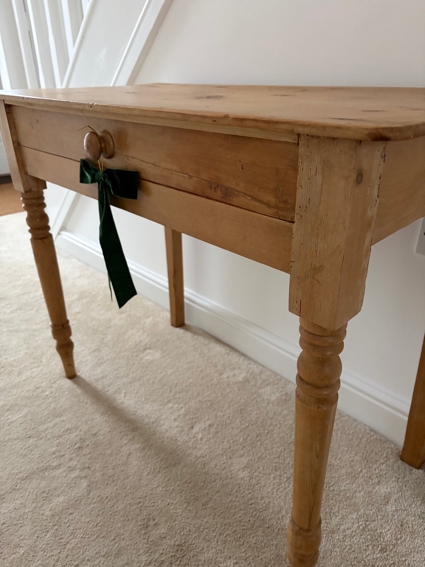 Antique Pine Hall Table