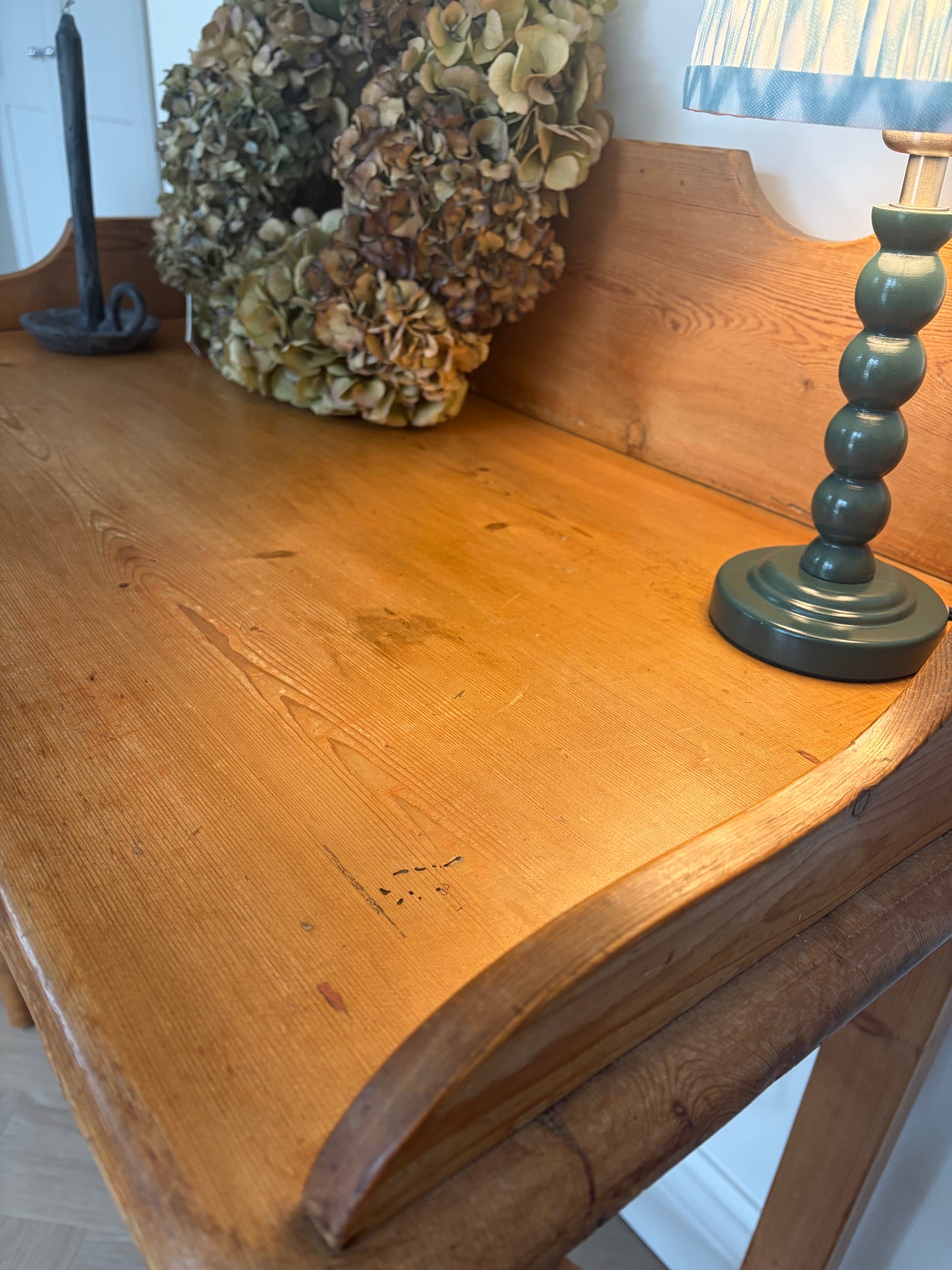 Antique Pine Hall Table | Washstand