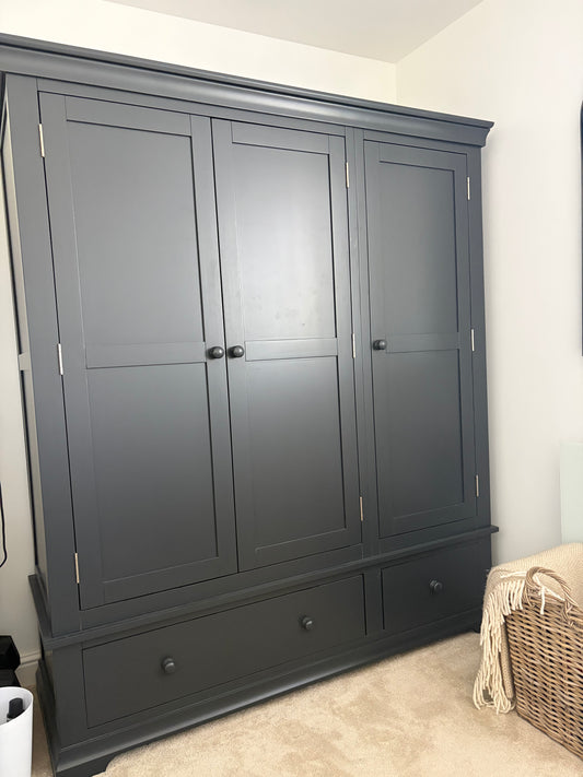 The Cotswold Company Chantilly Triple Wardrobe