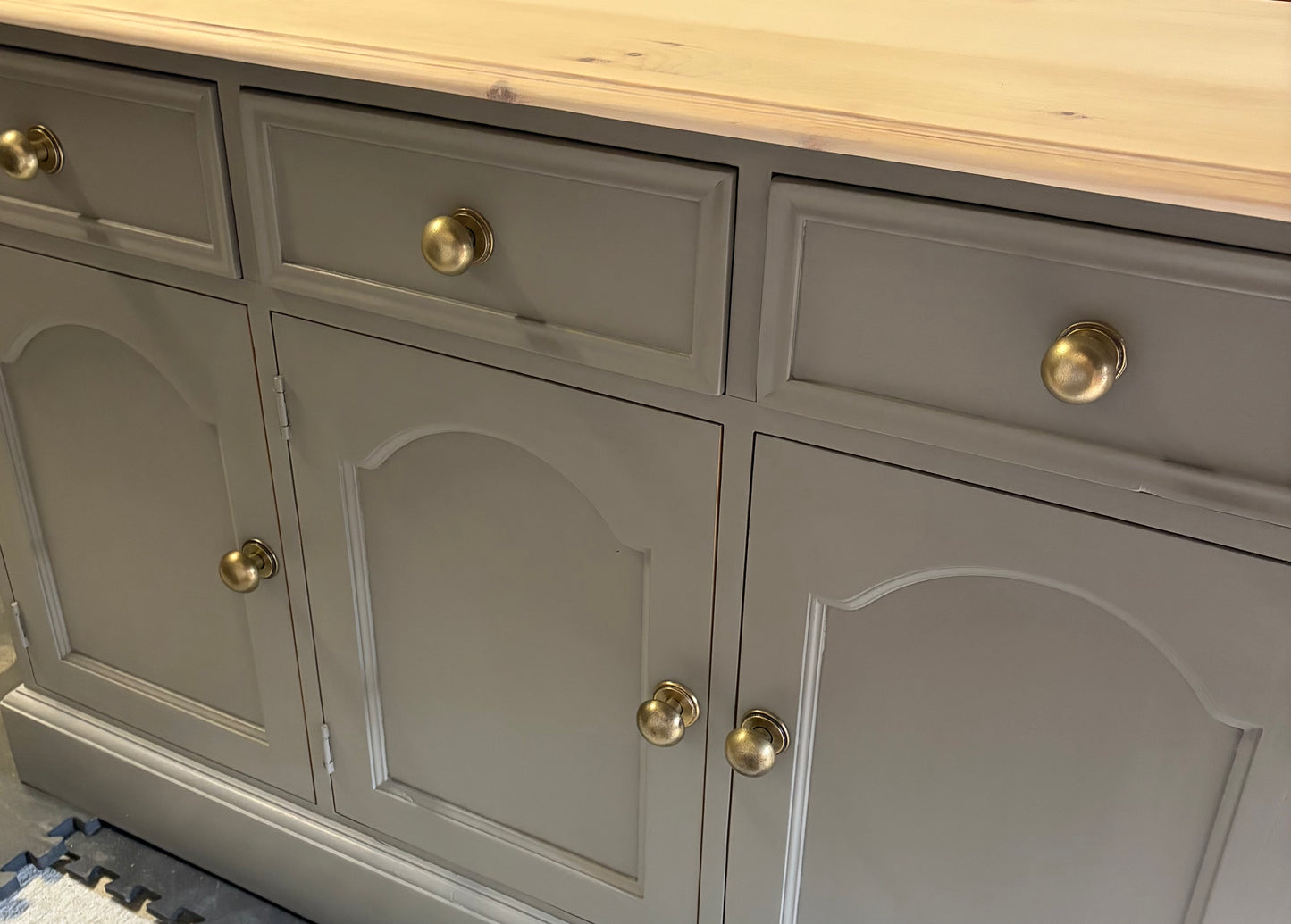 Painted Pine Sideboard