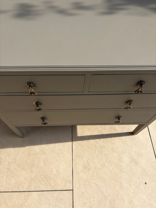 Vintage Chest of Drawers with Mirror