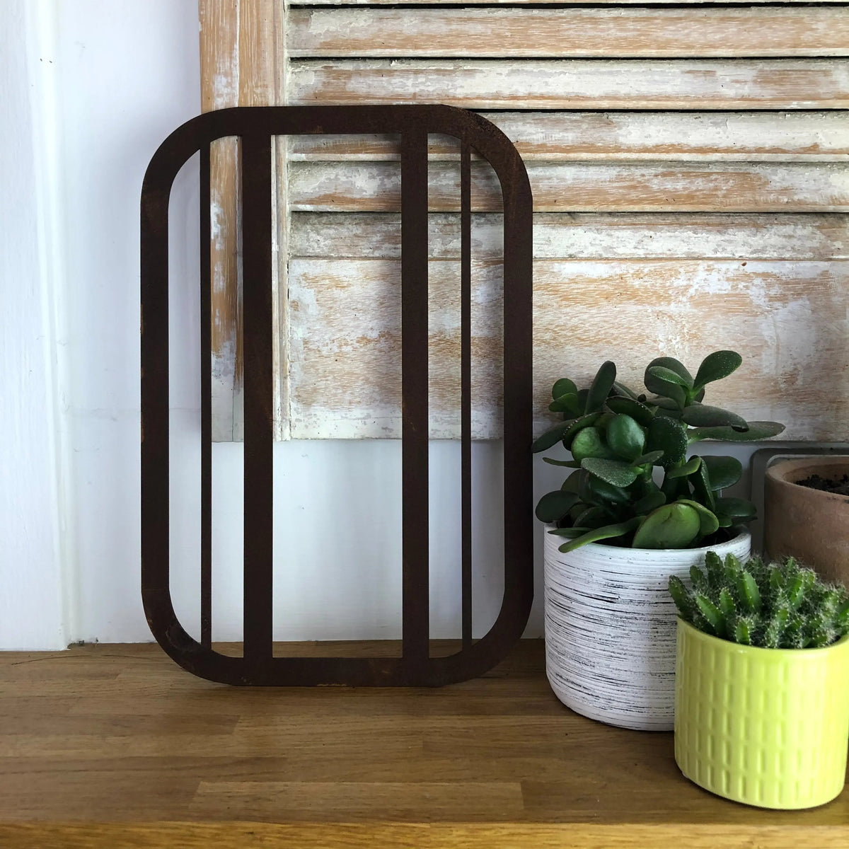 Rustic Art Deco Signs Rusty Metal Alphabet Letters – Home & Garden A-Z 0-9